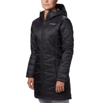Columbia Ženske Jakne - Mighty Lite Hooded Crne | TBGF-95612